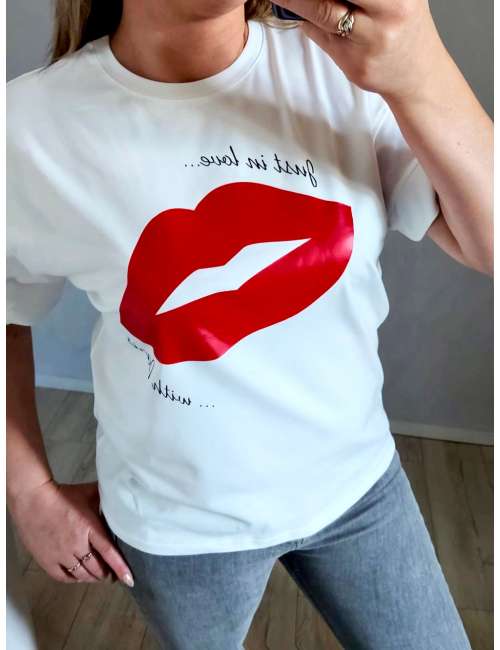 T-shirt Usta Red Lips