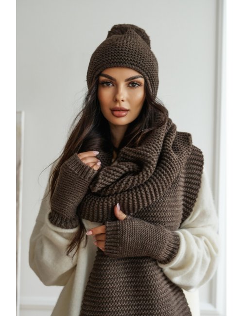 Komplet Damski LILY Czapka...