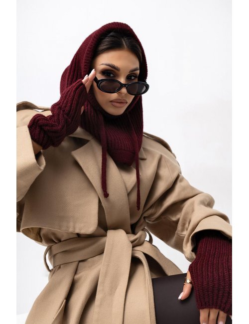 Komplet Shaila Bordo 3w1...