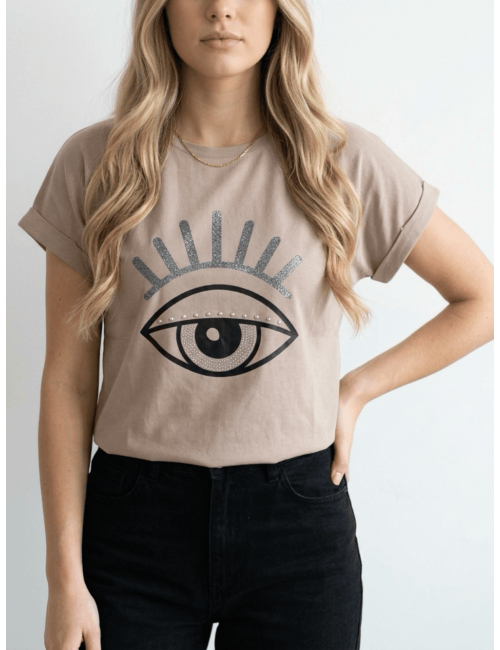 Bluzka T-shirt Eye Madame Sue