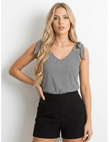 Bluzka Top z Wiązanymi...