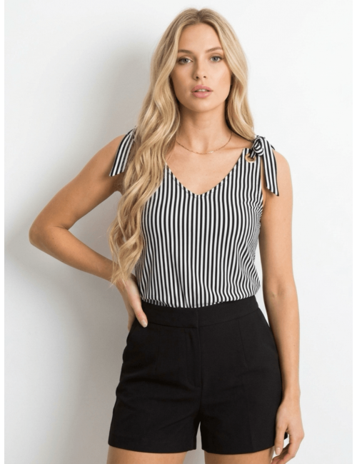 Bluzka Top z Wiązanymi...