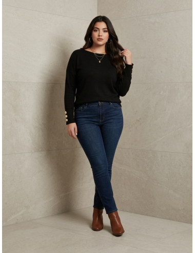 Tunika Elegance Guziki Ozdobne