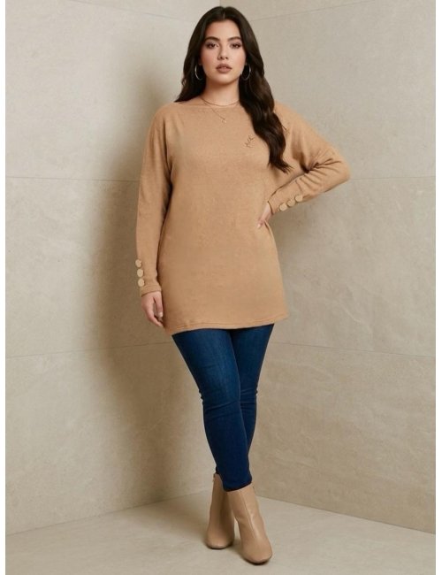 Tunika Elegance Guziki Ozdobne