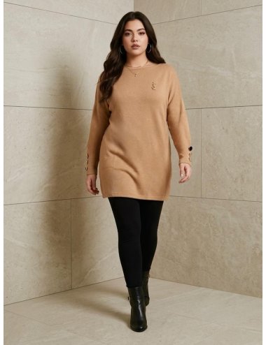 Tunika Elegance Guziki Ozdobne