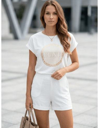 Bluzka Damska T-shirt LUXE