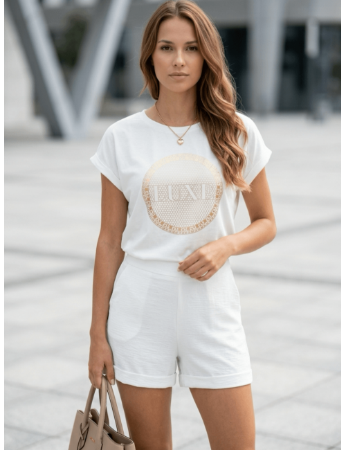 Bluzka Damska T-shirt LUXE