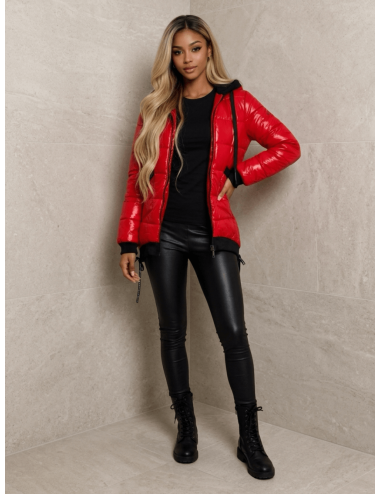 Kurtka Lamu Red z Kapturem